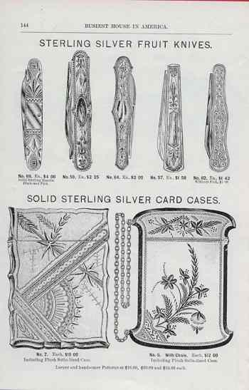 a page from a 1889 catalog
