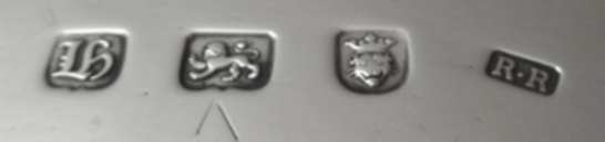 RR mark (pellet between, small dimension): Year 1763