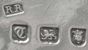 RR mark (unpelleted, bigger dimension): Year 1774