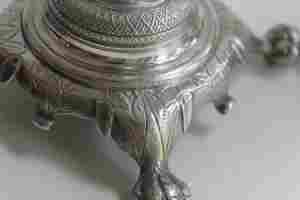 silver candlestick