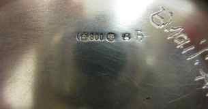 P. Bruckmann und Shne silver teaset mark
