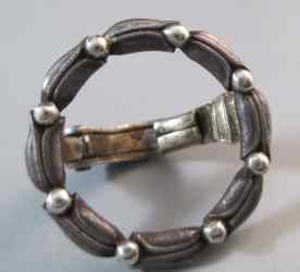 Jensen earrings and brooch