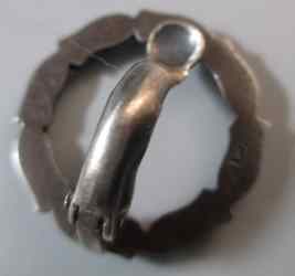 Jensen earrings and brooch