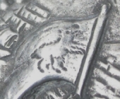 silver dish