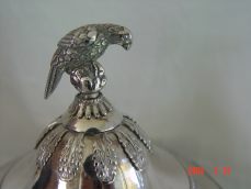 silver covered cup