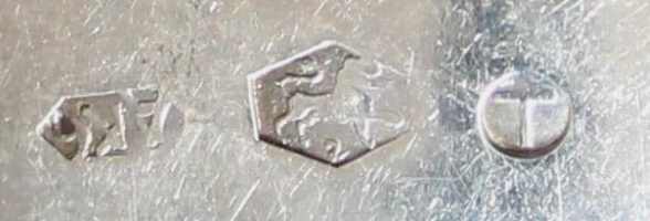 Mark on Dutch silver serving fork