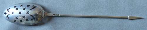 Paul De Lamerie mote spoon, c. 1739