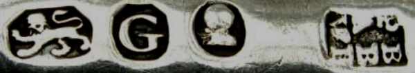 Peter Bateman, Ann & William Bateman hallmark, first entered 1800