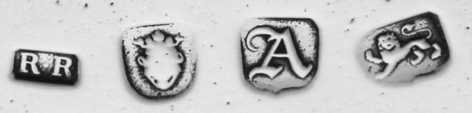 RR mark (pellet between, small dimension): Year 1756