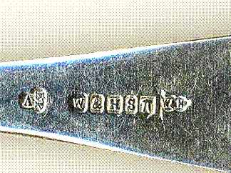 electroplated silver hallmark