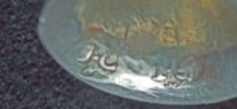 unidentified silver mark