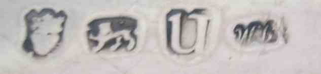 unidentified maker on silver salver