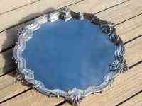 unidentified maker on silver salver