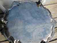 unidentified maker on silver salver