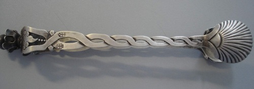 silver sugar tongs