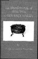 The HANDBOOK of GORHAM SALT DISHES: by George & Carolyn Tompkinsl, 1987 book