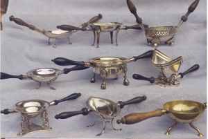 part of a silver smoker braziers collection