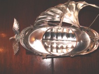 silver ship