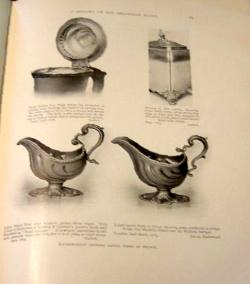 History of Old Sheffield Plate: a page from the book by Frederick Bradbury, 1912