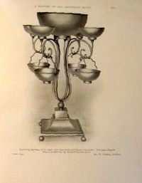 History of Old Sheffield Plate: a page from the book by Frederick Bradbury, 1912