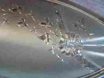 berry spoon in the Whiting die-struck pattern named Laureate