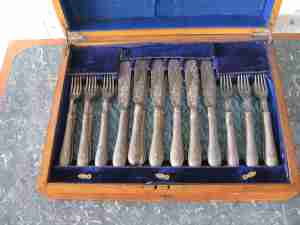 cutlery set eith Masonic link