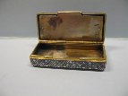 French niello silver vesta case