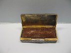 French niello silver vesta case