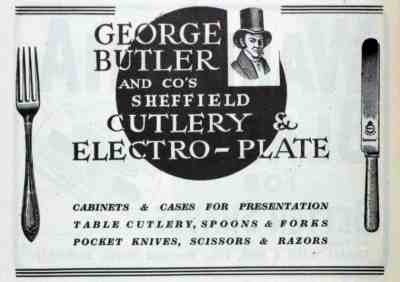 Butler's advertising 1922