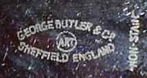 George Butler & Co, Sheffield England