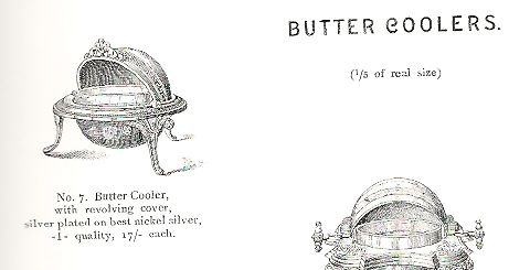 silverplate butter cooler from WMF 1906 catalog
