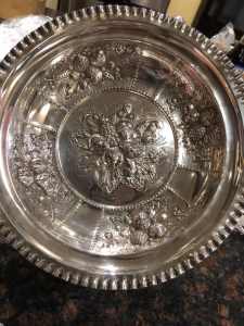 Spanish silver bowl