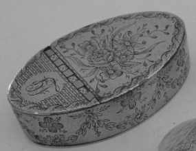brass snuff box
