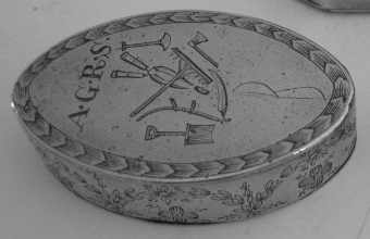 brass snuff box