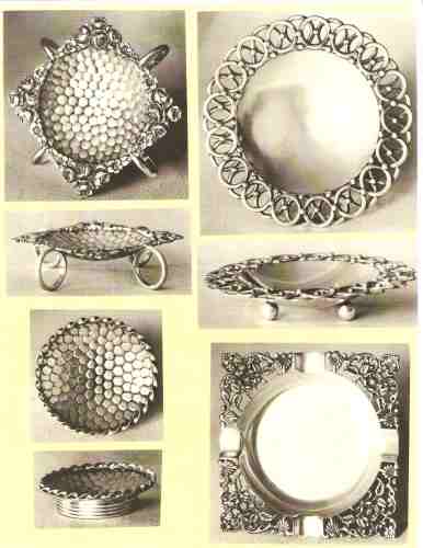 Examples of die casting and hammered work stemming from the 1950s