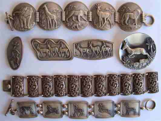 Examples of work done under the 'Velia' and 'Carina' marks