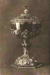 Sterling silver liturgical object by Joe Calafato circa late 1950s