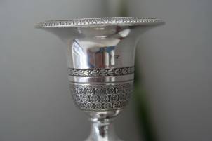 silver candlestick