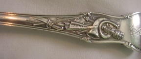 English silver spoon