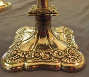 silverplate candelabra
