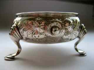 Sterling Silver Salt Cellar, London 1746