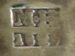 Russian silver beaker or charka: mark