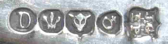 silverplate mark of John Gilbert
