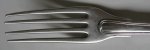 French silver table forks manufactured in Paris between 1766 and 1809 