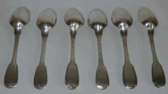 French silver spoons manufactured in Paris between 1766 and 1809