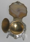 silver and gold  compact