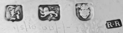 RR mark (pellet between, small dimension): Year 1765