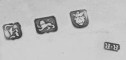 RR mark (pellet between, small dimension): Year 1765