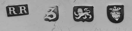 RR mark (unpelleted, bigger dimension): Year 1773
