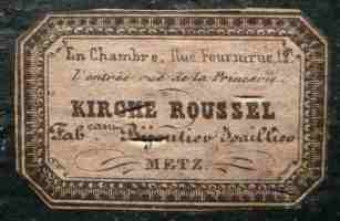 French silver items